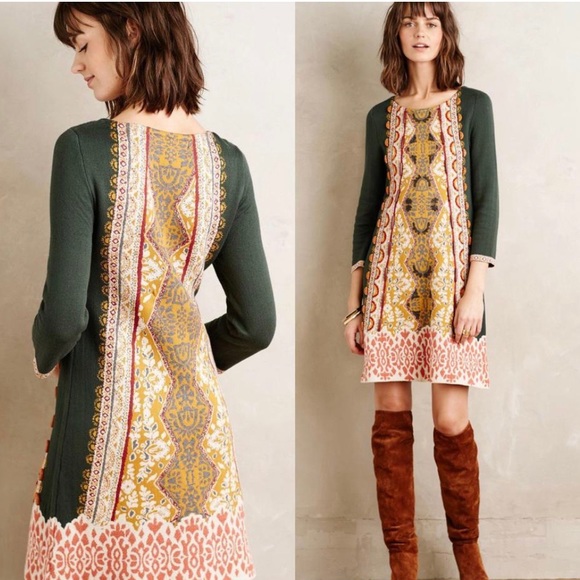 Anthropologie Dresses & Skirts - Gorgeous Anthropologie Lanka Sweater Dress